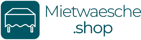 Mietwaesche.shop - Hussen, Tischdecken & mehr, Brautstrauß · Deko · Hussen Heidelberg, Mannheim, Logo