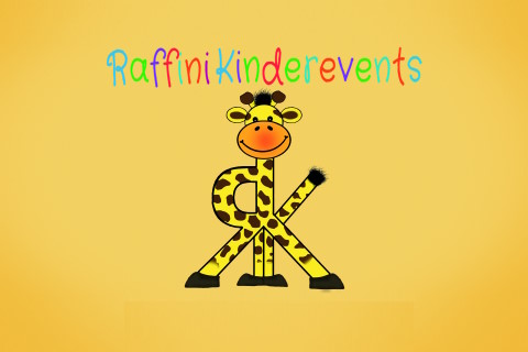 Raffini Kinderevents, Showkünstler · Kinder Ludwigshafen, Logo