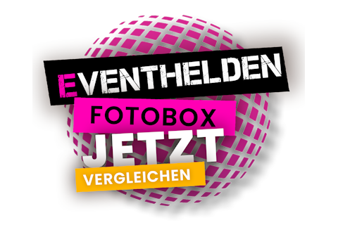 Fotobox mieten bei Eventhelden, Hochzeitsfotograf · Video Heidelberg, Mannheim, Logo