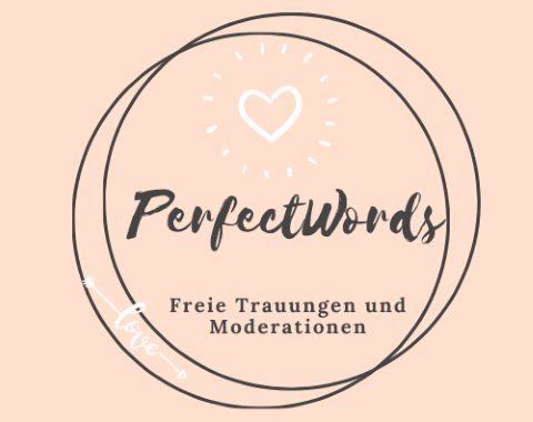 PerfectWords | freie Trauungen & Willkommensfeiern, Trauredner · Theologen Mannheim, Logo