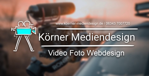 Körner Mediendesign | Hochzeitsvideo-Spezialisten, Hochzeitsfotograf · Video Bad Bergzabern, Logo