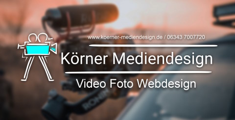 Körner Mediendesign | Hochzeitsvideo-Spezialisten, Hochzeitsfotografen · Video Bad Bergzabern, Logo