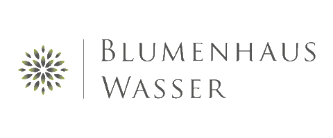 Blumenhaus Wasser, Brautstrauß · Deko · Hussen Mannheim, Logo