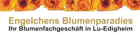 Engelchens Blumenparadies, Brautstrauß · Deko · Hussen Ludwigshafen, Logo