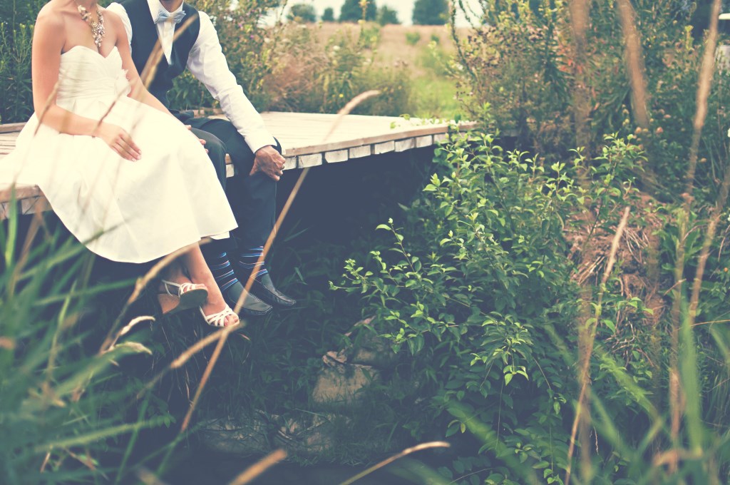 Green Wedding Brautpaarshooting